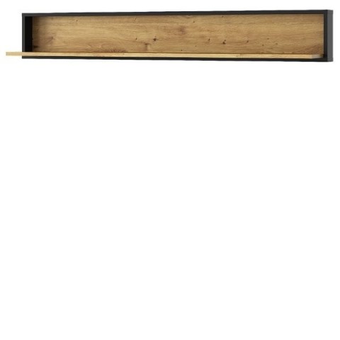 BOSCO полка 150 дуб artisan / чорний BOSCO полка 150 дуб artisan / чорний