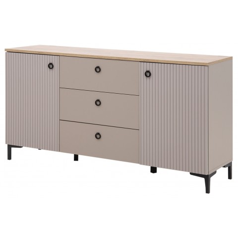 DOMINICA комод 2d3s taupe / дуб silverjack DOMINICA комод 2d3s taupe / дуб silverjack
