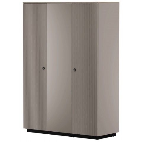 DOMINICA шафа з дзеркалом 3d taupe / дуб silverjack DOMINICA шафа з дзеркалом 3d taupe / дуб silverjack