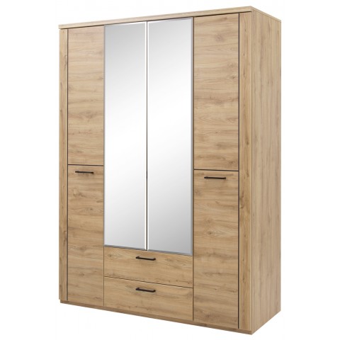 DOORSET шафа з дзеркалом 4d2s дуб navarra