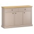 IDELLO комод 3d2s taupe / дуб kamienny