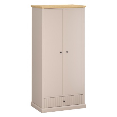 IDELLO шафа 2d1s taupe / дуб kamienny IDELLO шафа 2d1s taupe / дуб kamienny