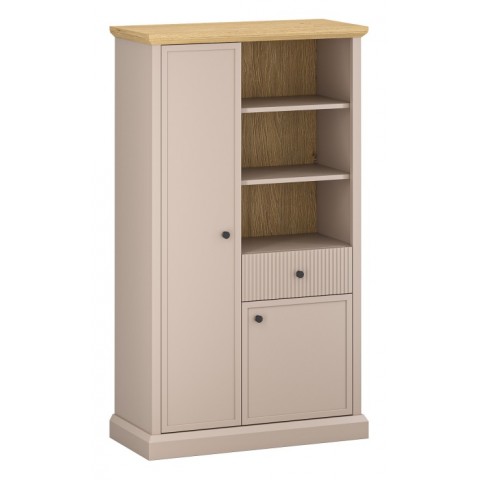 IDELLO шафка низька 2d1s taupe / дуб kamienny IDELLO шафка низька 2d1s taupe / дуб kamienny