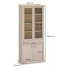IDELLO вітрина 2d2w1s taupe / дуб kamienny