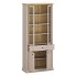 IDELLO вітрина 2d2w1s taupe / дуб kamienny