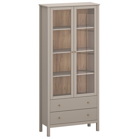 KLEO вітрина 2w2s taupe KLEO вітрина 2w2s taupe